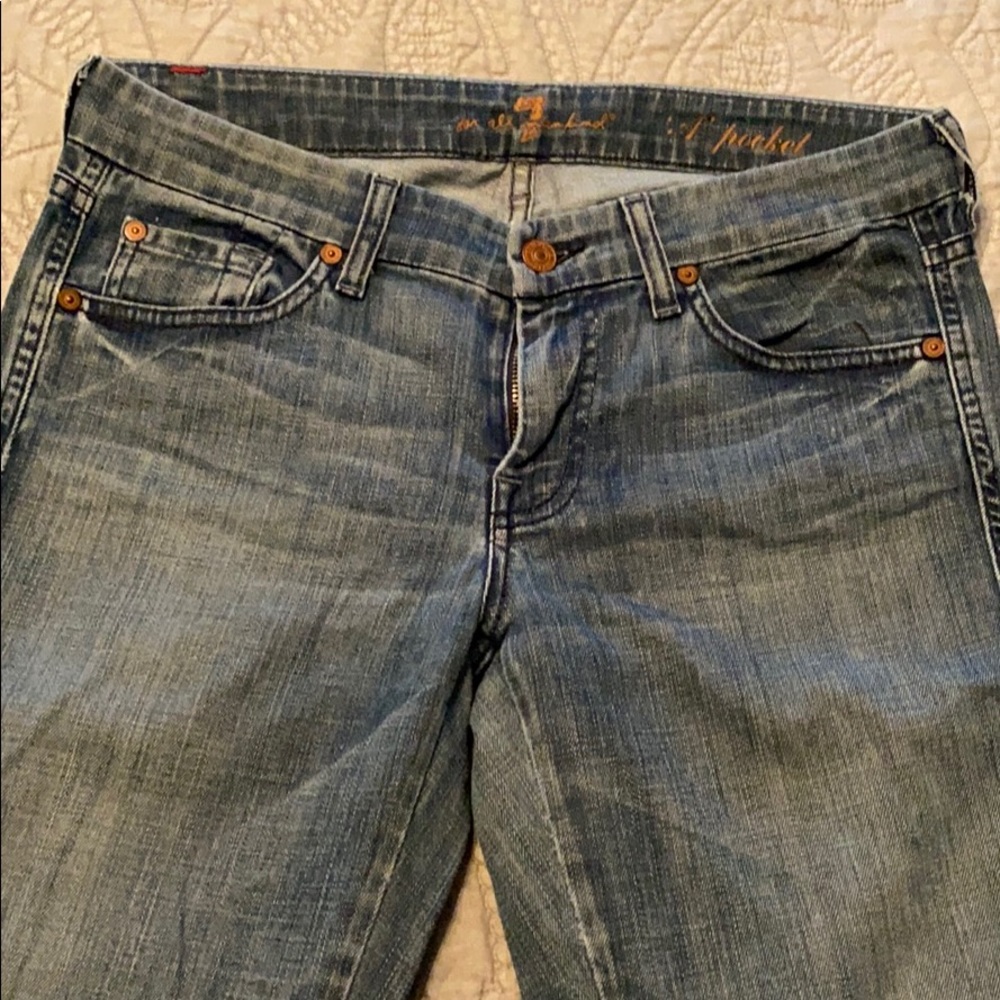 7 For All Mankind. A pocket